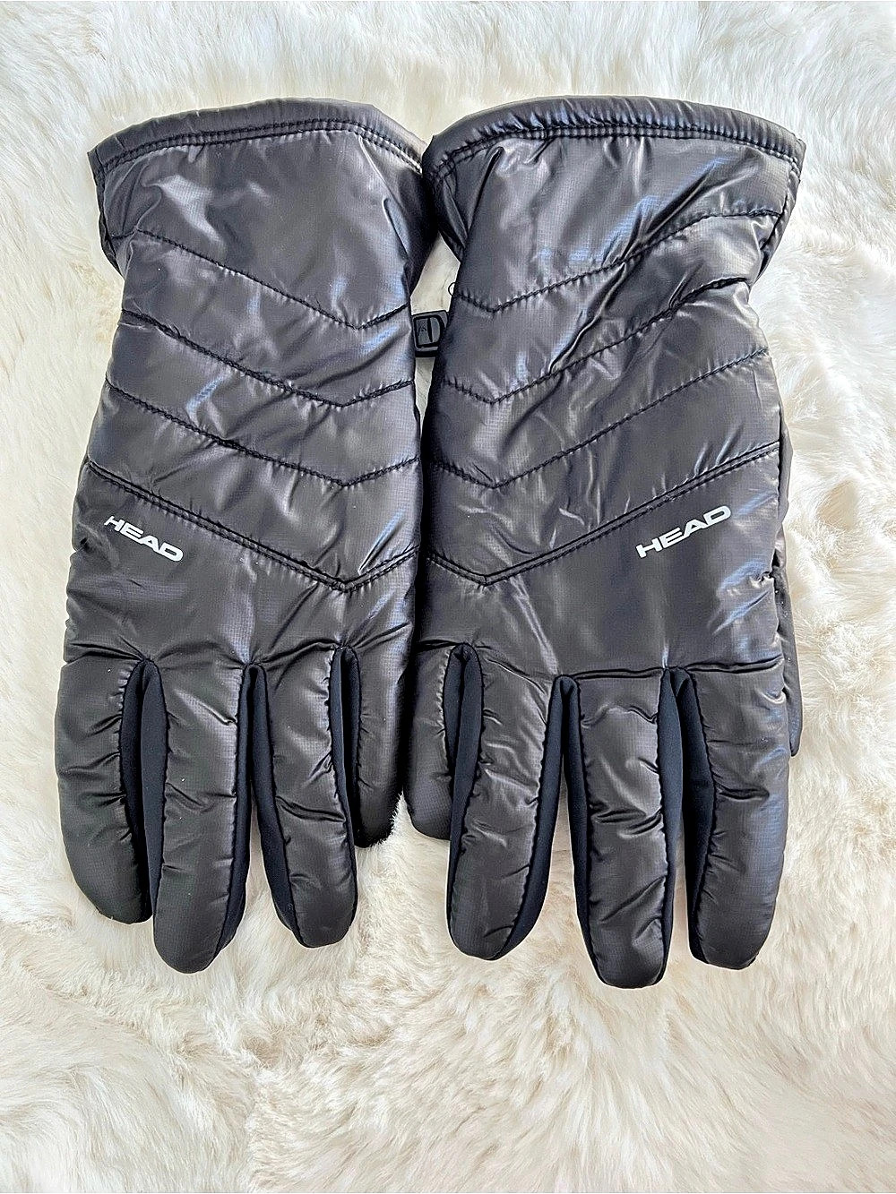 HEAD Women's Waterproof Hybrid Gloves Black 218